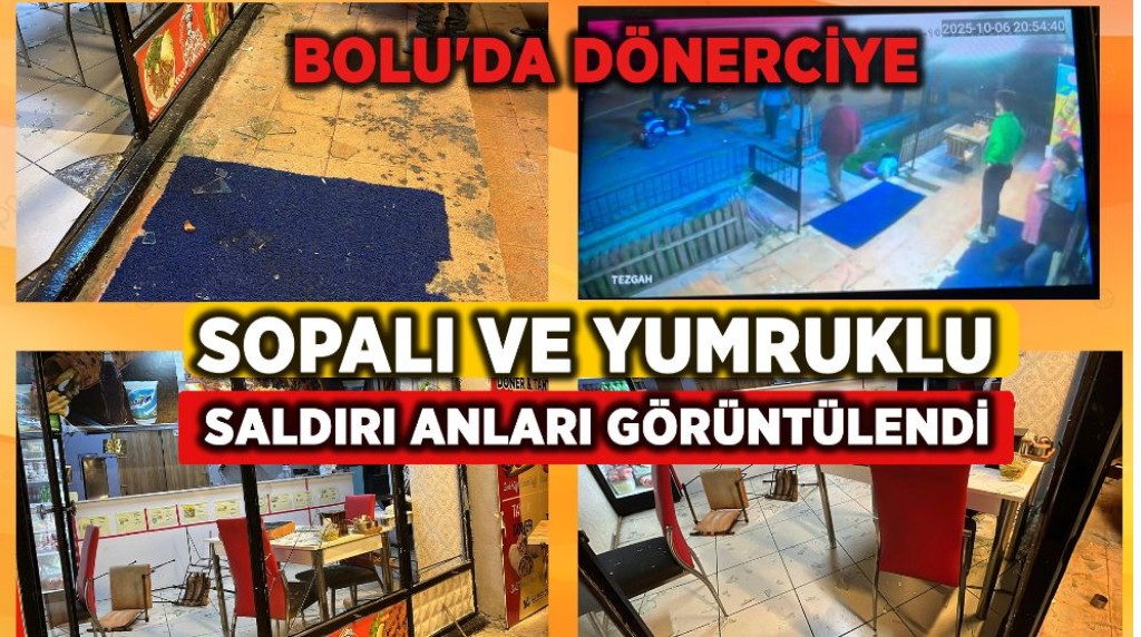 2 kişi, dönerci dükkanını kırdı döktü, biribirine kattı