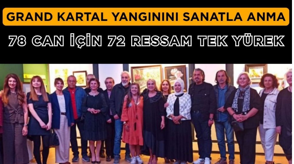 78 can için 72 ressam tek yürek