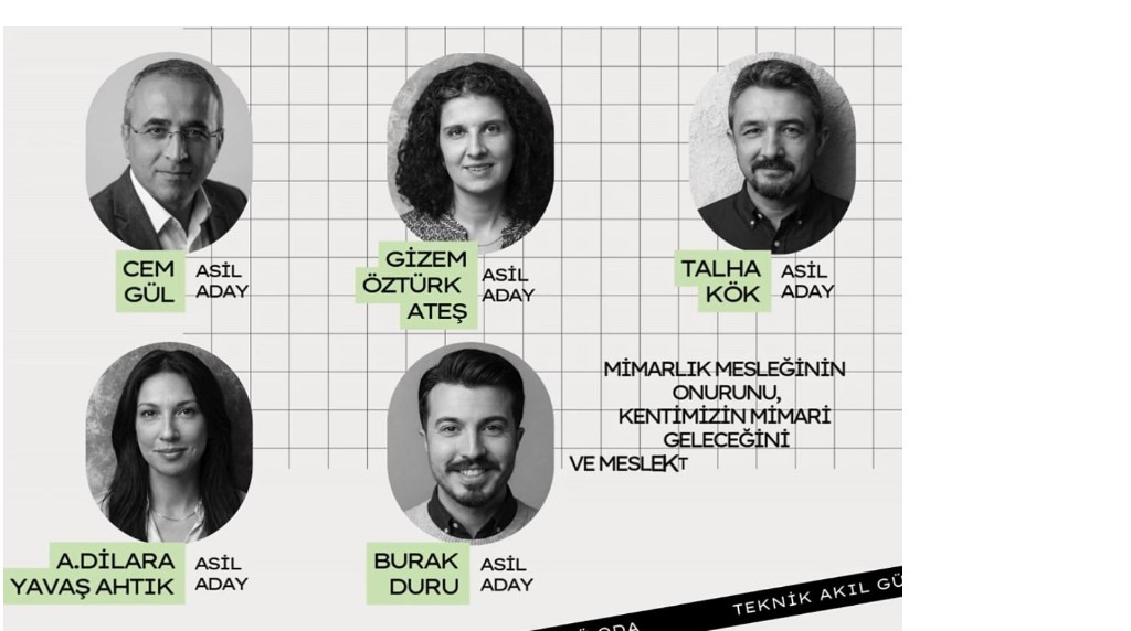 Cem Gül ve ekibi Mimarlar Odası seçimini kazandı