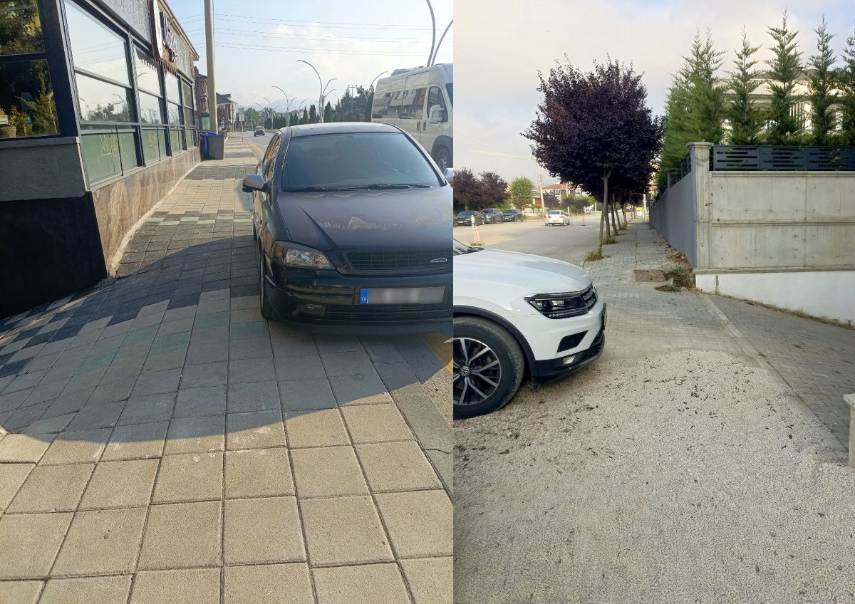 EĞİMLİ KALDIRIMDA YAYA DRAMI