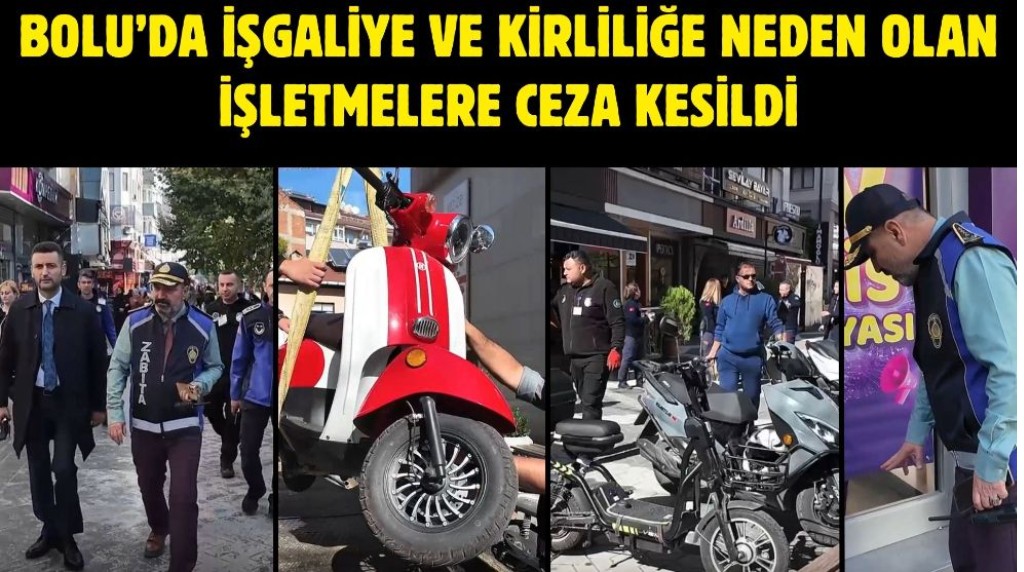 İşgaliye ve kirliliğe neden olan işletmelere ceza kesildi