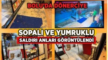 2 kişi, dönerci dükkanını kırdı döktü, biribirine kattı