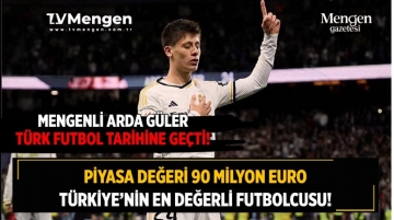 Bolulu Arda Güler Türk futbol tarihine geçti!