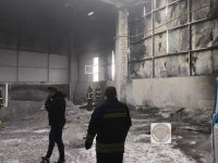 Perlit fabrikası alevlere teslim oldu