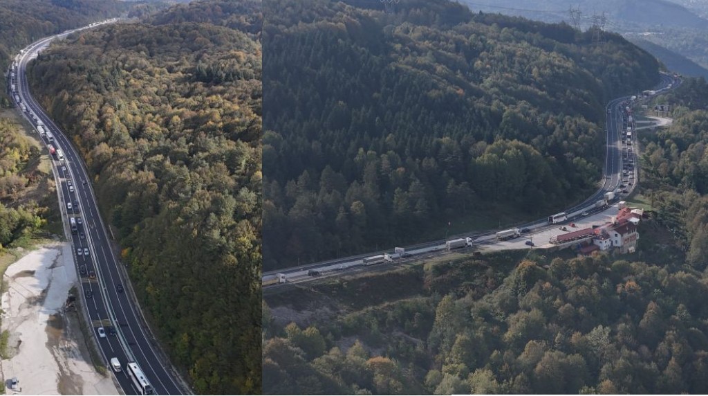 Tünelde yapılan çalışmalar D-100'deki trafiği artırdı