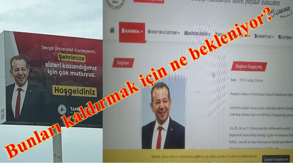 Tanju’nun fotoğraflarına daha ne kadar katlanacağız? Bunları indirecek biri yok mu?