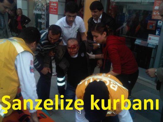 İzzet Baysal Caddesi Şantiyesi'nde düşerek yaralandı