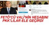 Eski Vali'nin twitter hesabı hacklendi