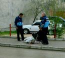 Zabıta kendi gözüne sıktı