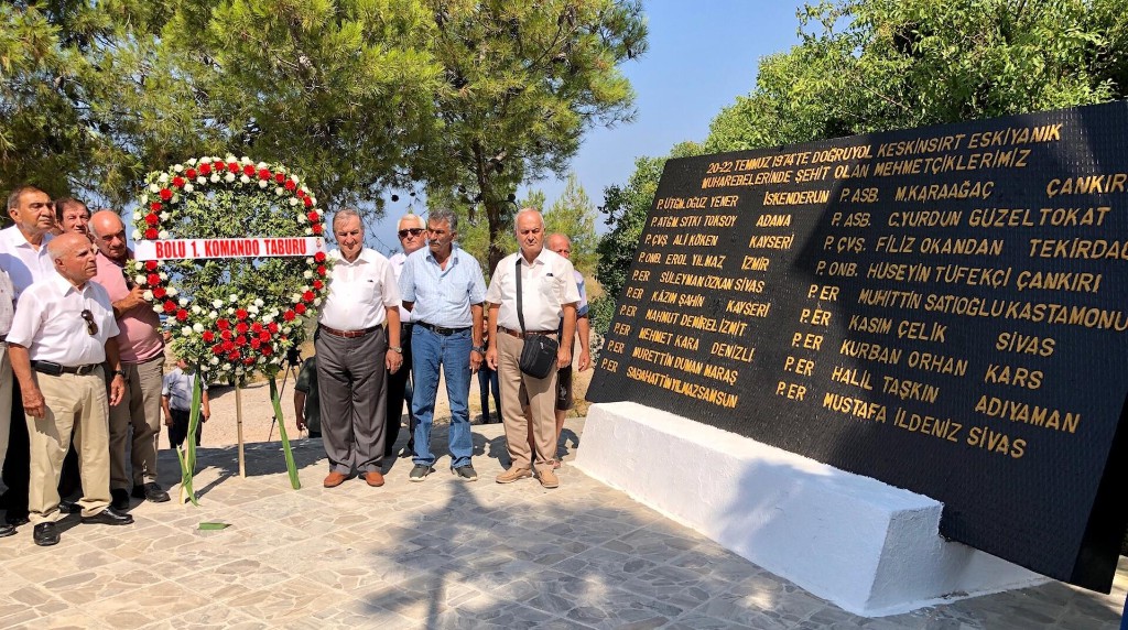 Bolu Komando Tugayı'nın Kahramanlar 45 yıl sonra Kıbrıs'a yeniden çıkarma yaptı