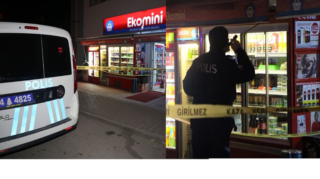 Yaktın beni dedi marketi taradı