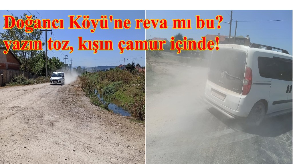 5 km mesafede, 50 yıldır asfalt yüzü görmemiş !