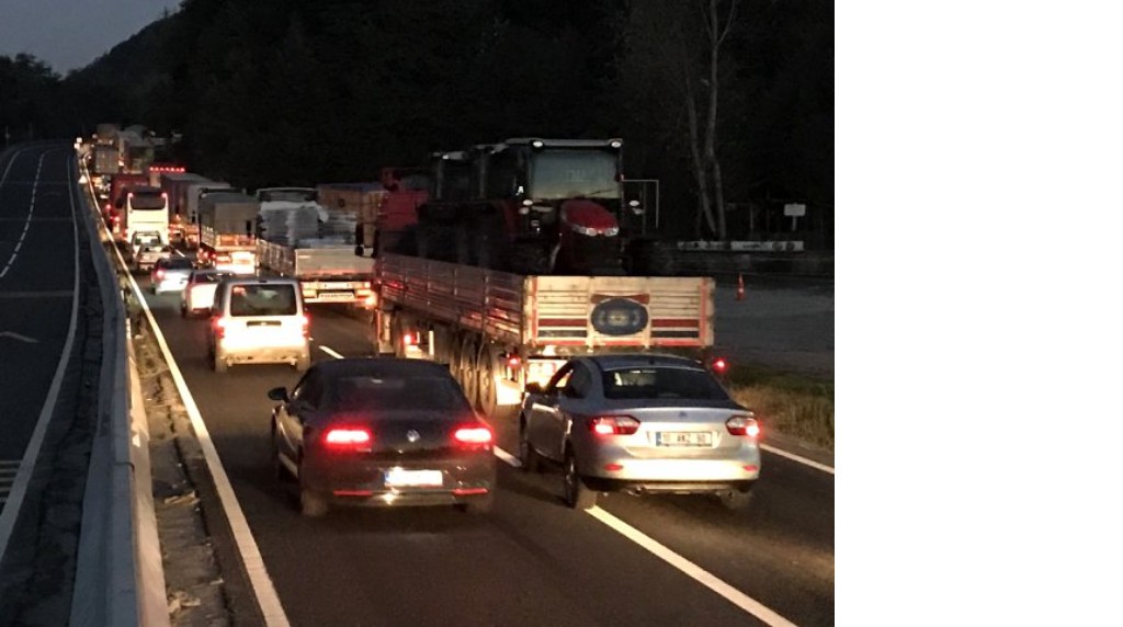 Bolu Dağı kilitlendi