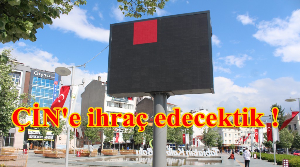 Bu bir LED EKRAN hikayesidir!
