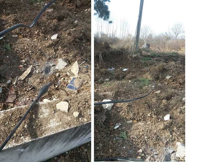 Telekom’un telleri yerlerde sürünüyor