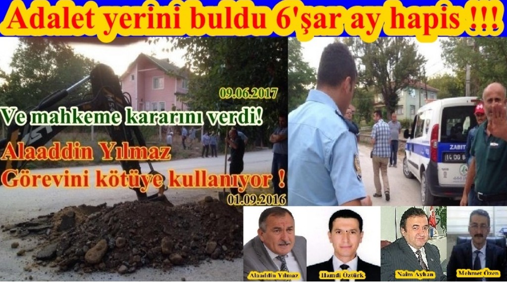 Alaaddin ve avanelerine 6’şar ay hapis !