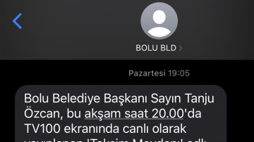 Bıktık artık Tanju Bey'in SMS'leri'nden