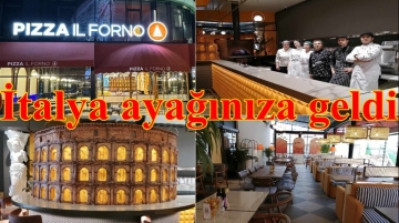 Pizza İl Forno bugün açılıyor
