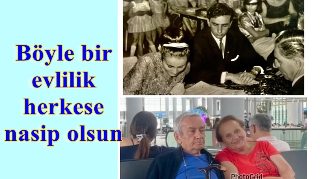 Herkese örnek olacak 60 yıllık mutlu bir evlilik
