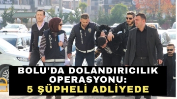 "Adınız terör örgütüne karıştı" denilerek 140 bin dolar dolandıran 5 kişi yakalandı