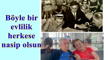 Herkese örnek olacak 60 yıllık mutlu bir evlilik
