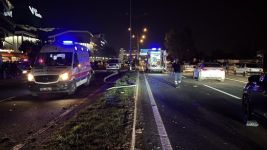 Ortalığı savaş alanına çeviren sürücü gazetecilere; "Adam mısınız siz?" dedi