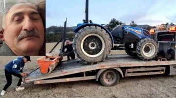Traktör merdanesinin altında kalan çiftçi ağır yaralandı