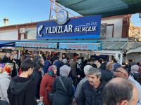 Ucuzlayan hamsiye hücum vardı bugün