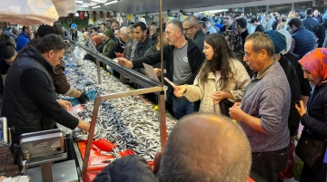 Ucuzlayan hamsiye hücum vardı bugün