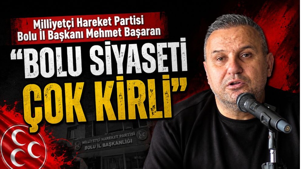 Başaran; Boluda siyaset çok kirli