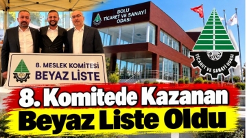8.komitede kazanan beyaz liste oldu