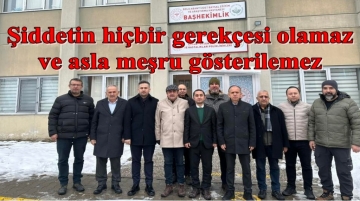 BAİBÜ Eğitim Araştırma Hastanesi Müdür Yardımcısı Berkay Aktaş'a yapılan saldırıyı kınadılar