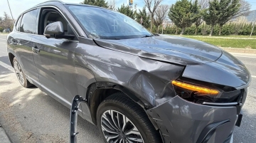 D-100'de cipin çarptığı yaşlı adam hayatını kaybetti