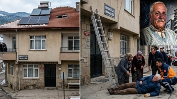 Güneş panelini tamir etmek için çatıya çıkan yaşlı adam düşerek hayatını kaybetti 