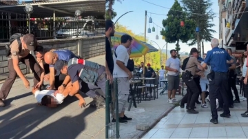 İnşaattaki kavga, polis merkezine taşındı 