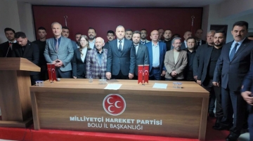 MHP Bolu İl Başkanlığında görev dağılımı yapıldı