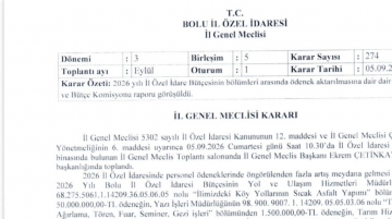 Özel İdare Bütçesi Doğru Yönetilmiyor