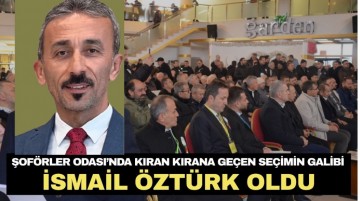 Seçimin Galibi İsmail Öztürk